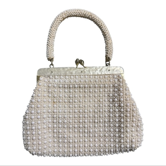 Handbags - Vintage John Wind Beaded Purse / Handbag – Made in Hong Kong